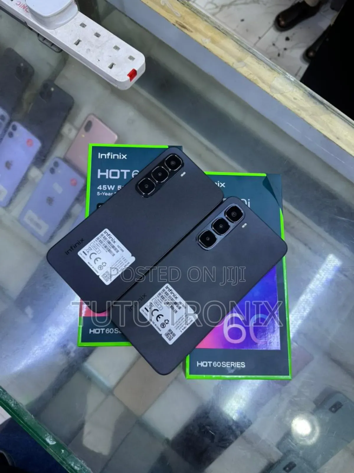 New Infinix Hot 60i 128 GB Black