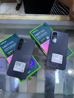 New Infinix Hot 60i 128 GB Black