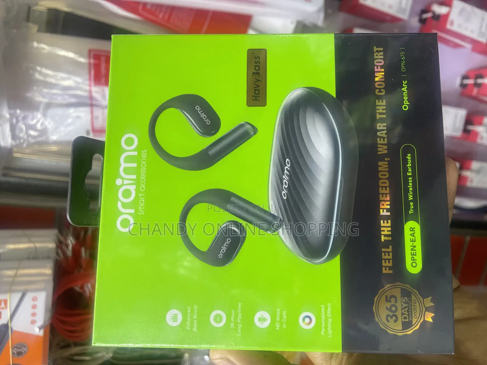 Oraimo Open-Ear True Wireless Earphones