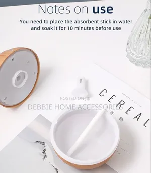 Wood-Grain Essential Oil Diffuser and Humidifier.