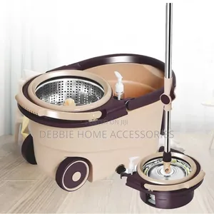 Spin Mop With Soap Pump