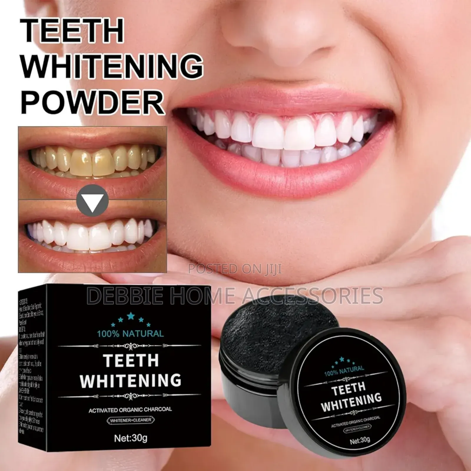 Teeth Whitening Charcoal Powder