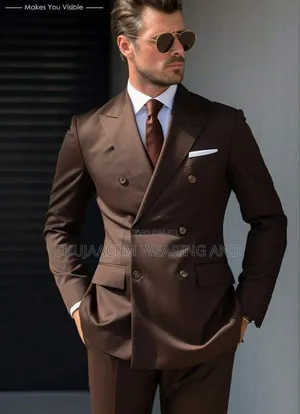 Brown Sixbutton Suits