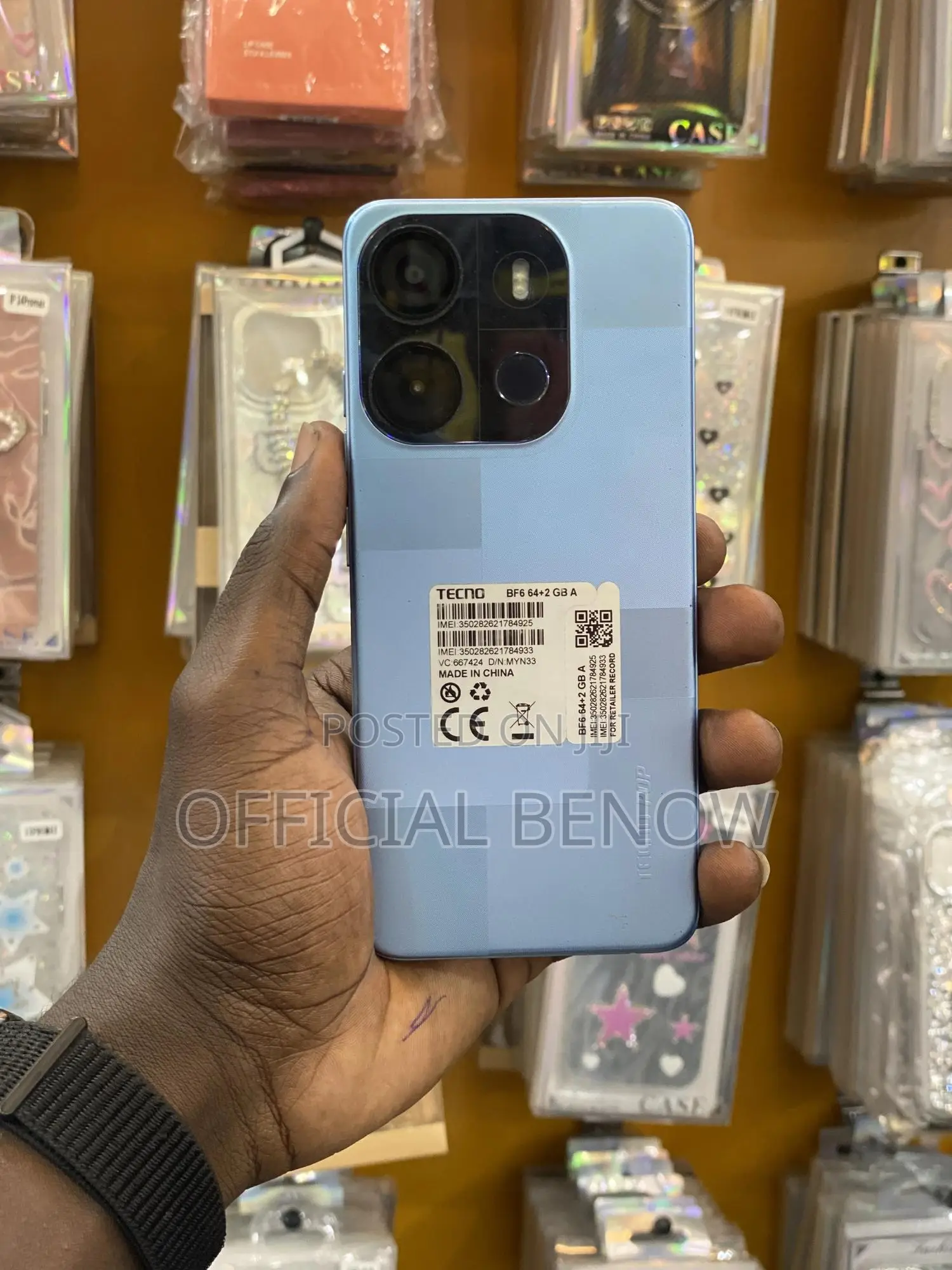 Tecno Pop 7 64 GB Blue