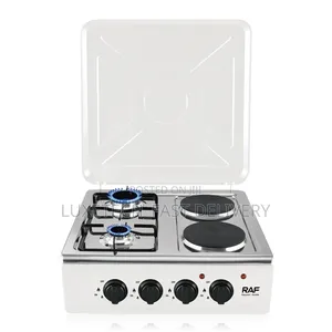 Raf Cooker 2 Gas Burner + 2 Electic Plates