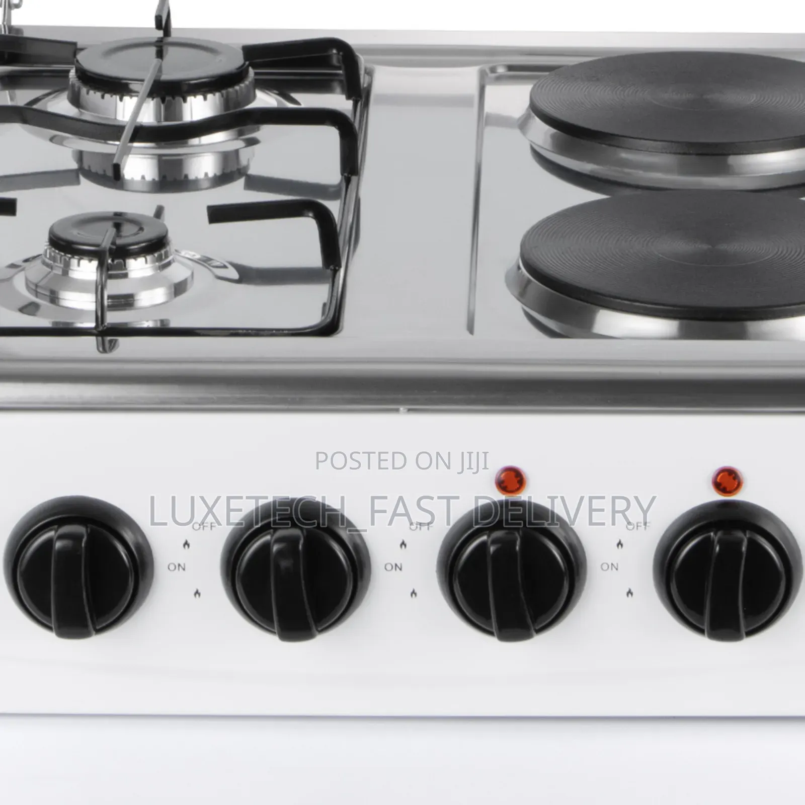 Raf Cooker 2 Gas Burner + 2 Electic Plates