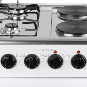 Raf Cooker 2 Gas Burner + 2 Electic Plates