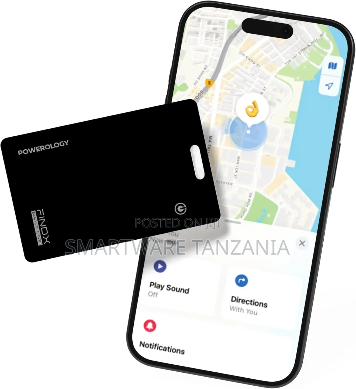 Powerology Findx Smart Card Device Finder - Black
