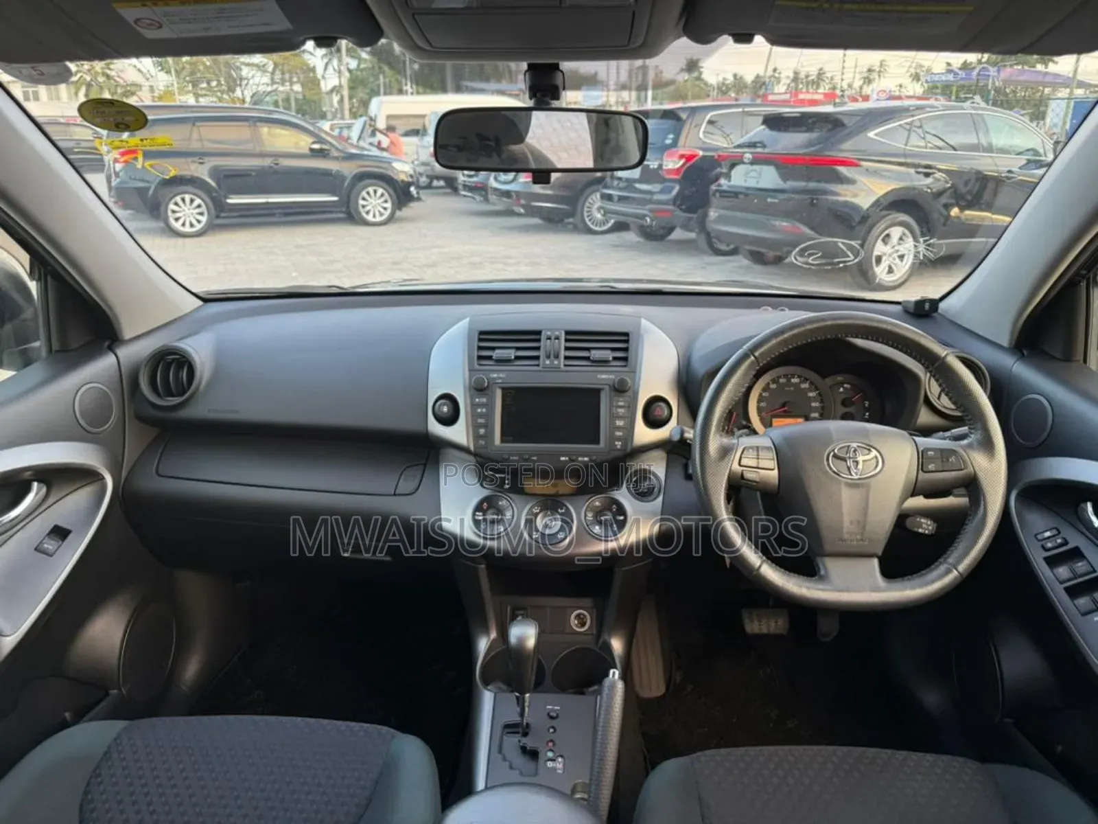 Toyota Vanguard 2012 Matt Black