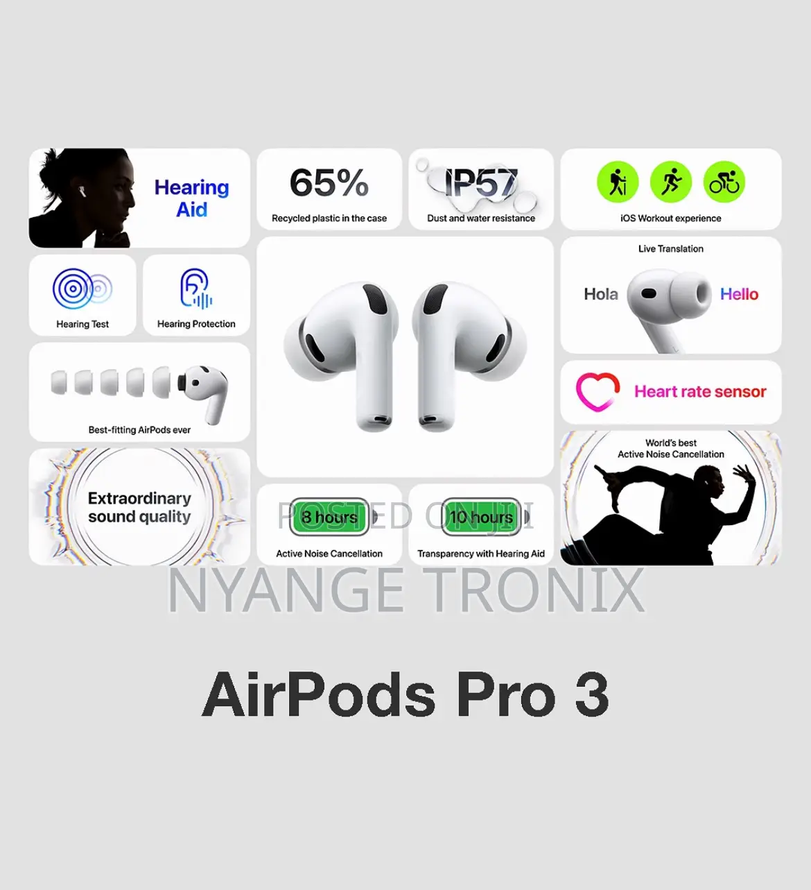 Original Airpods Pro 3 Brand New
