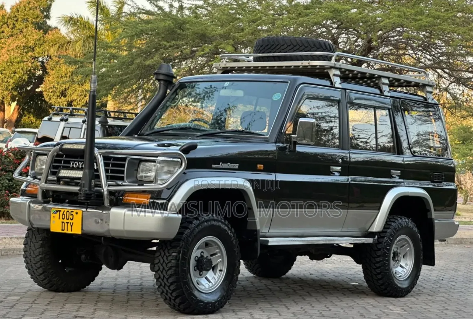 Toyota Land Cruiser Prado 1998 Green
