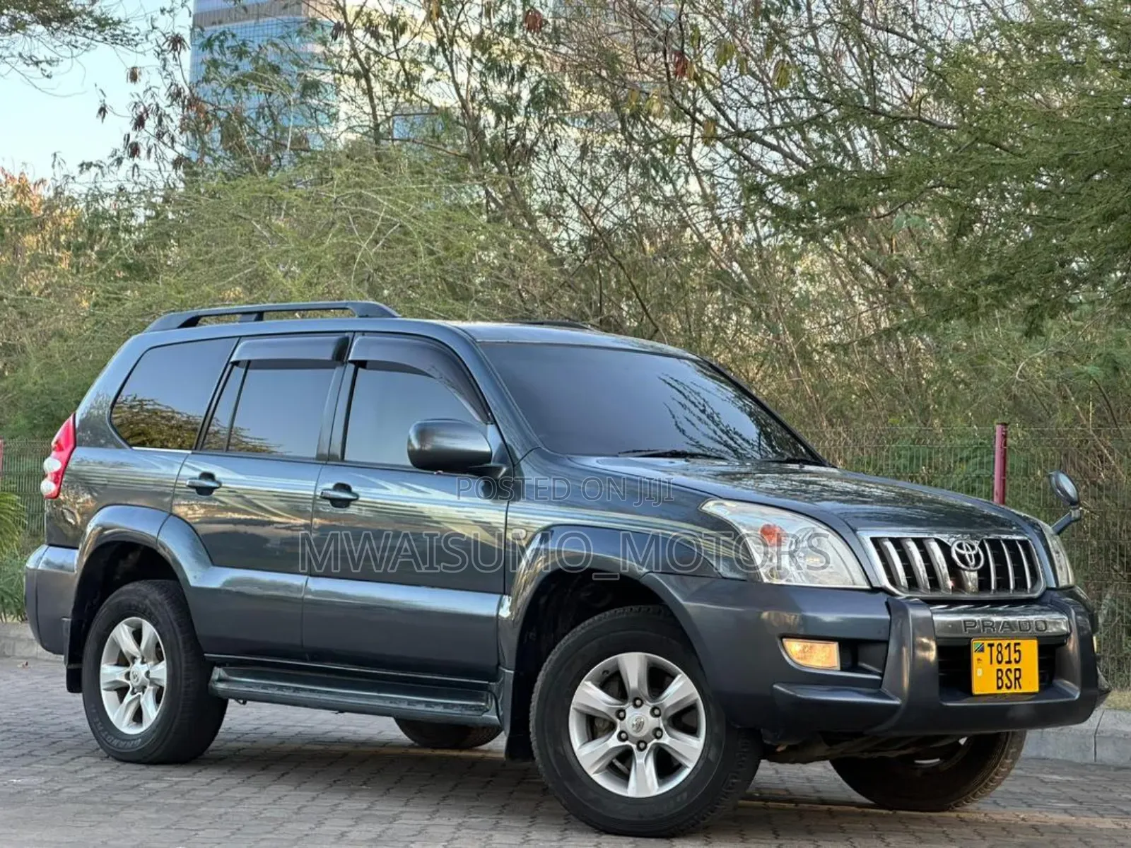 Toyota Land Cruiser Prado 2005 Gray