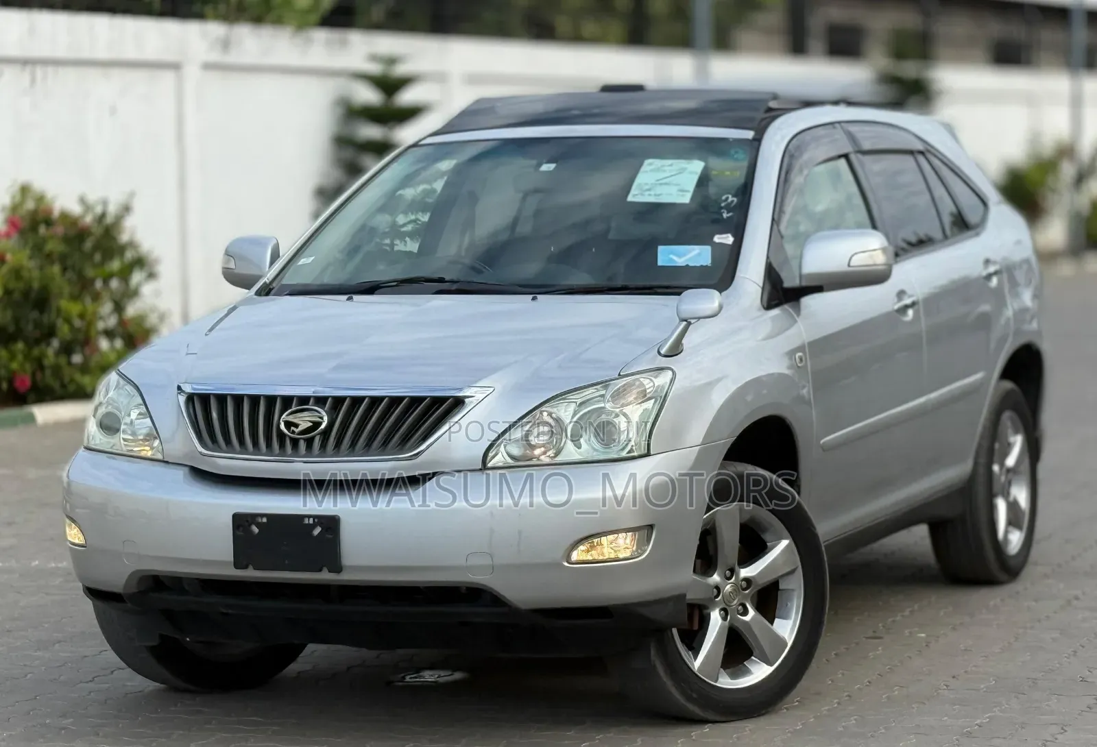 Toyota Harrier 2008 Silver
