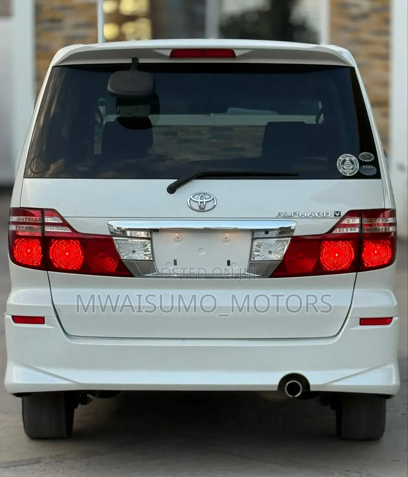 Toyota Alphard 2006 Off white