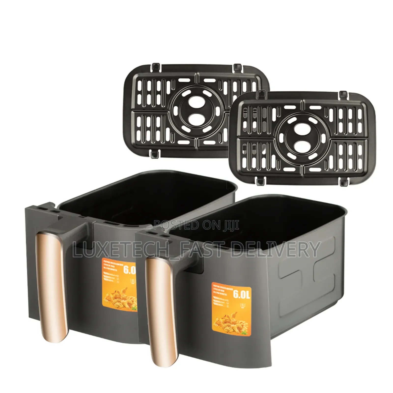 Raf Dual Basket Air Fryer 12 Liters