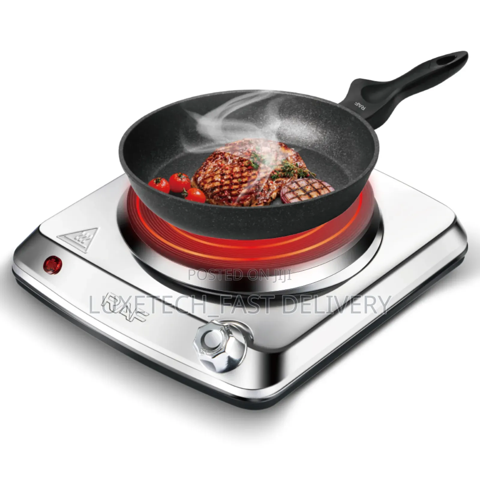 Raf R.8204 Stainless Steel Electric Stove (Single-Plate)