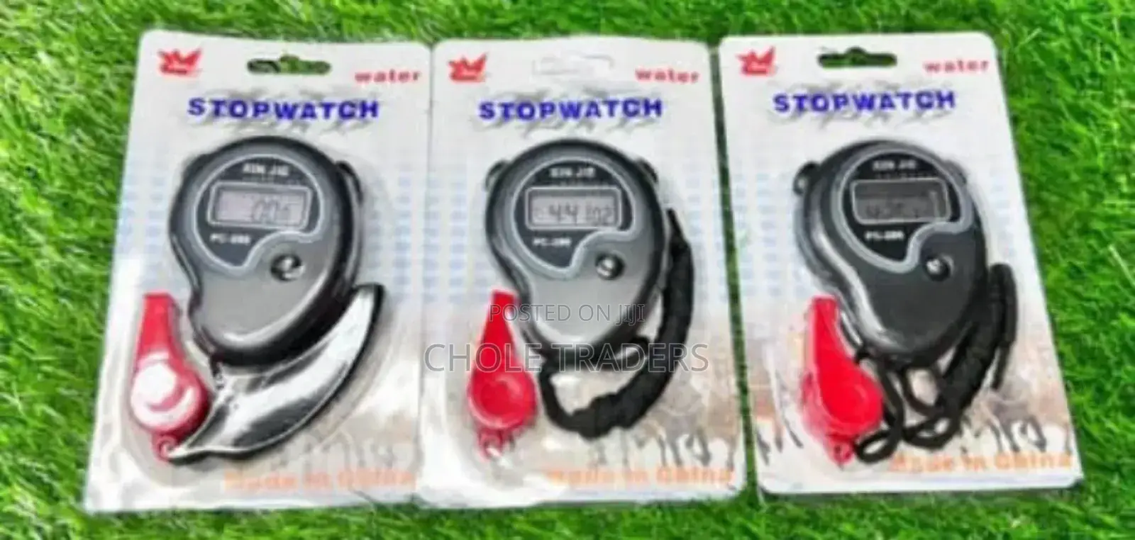 Sports Stopwatch With a Whistle