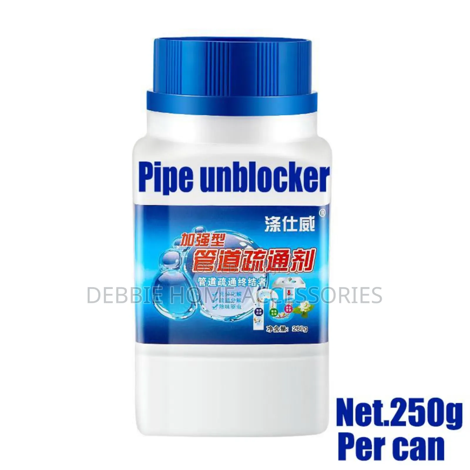 Pipe Unblocker 250g(Ya Kuzibulia Choo/Sink)
