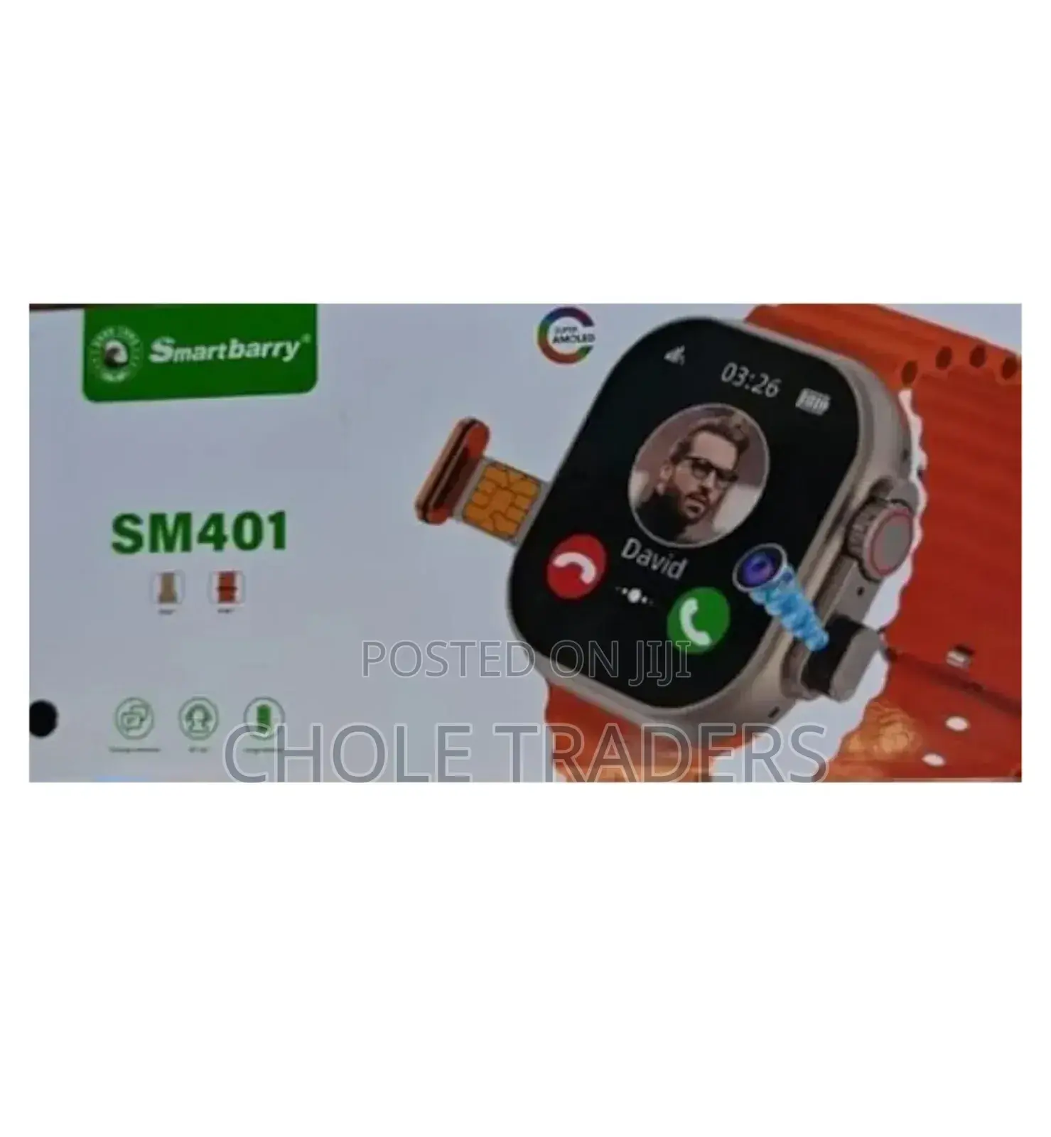 Sm-401 Smart Watch (Smartbarry)