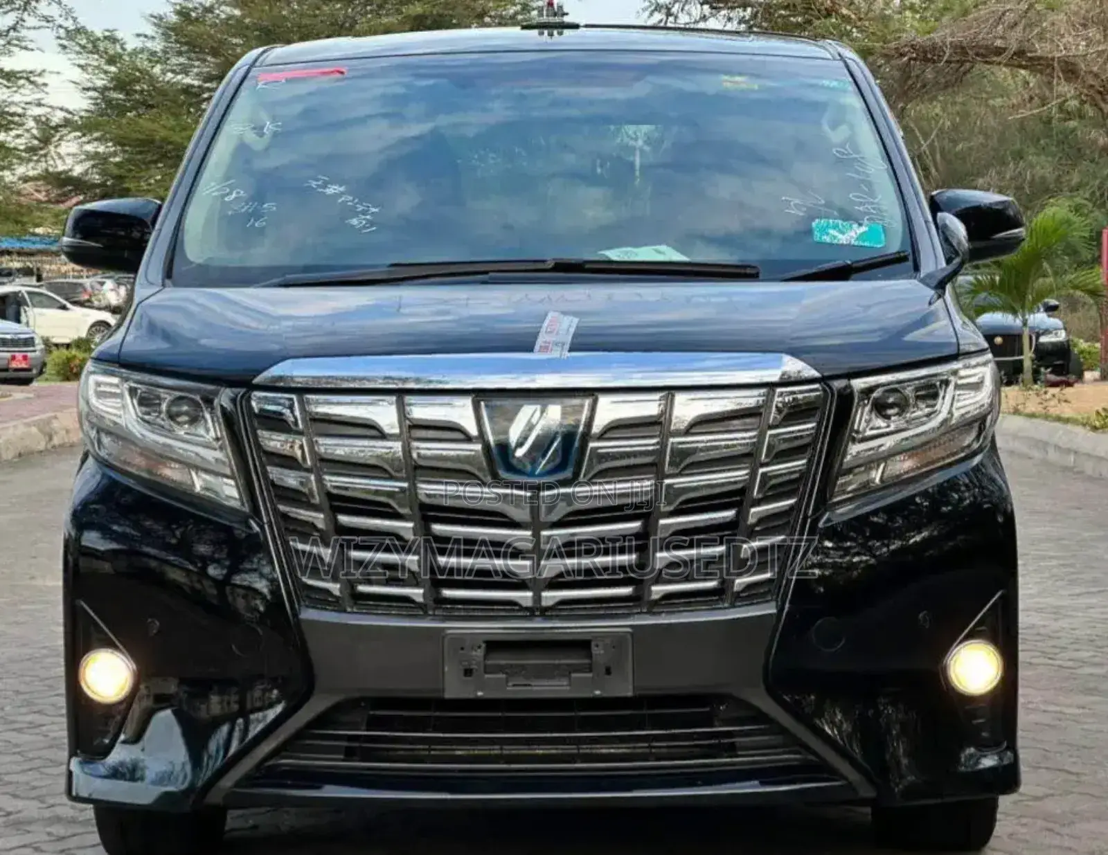 Toyota Alphard 2017 Matt Black