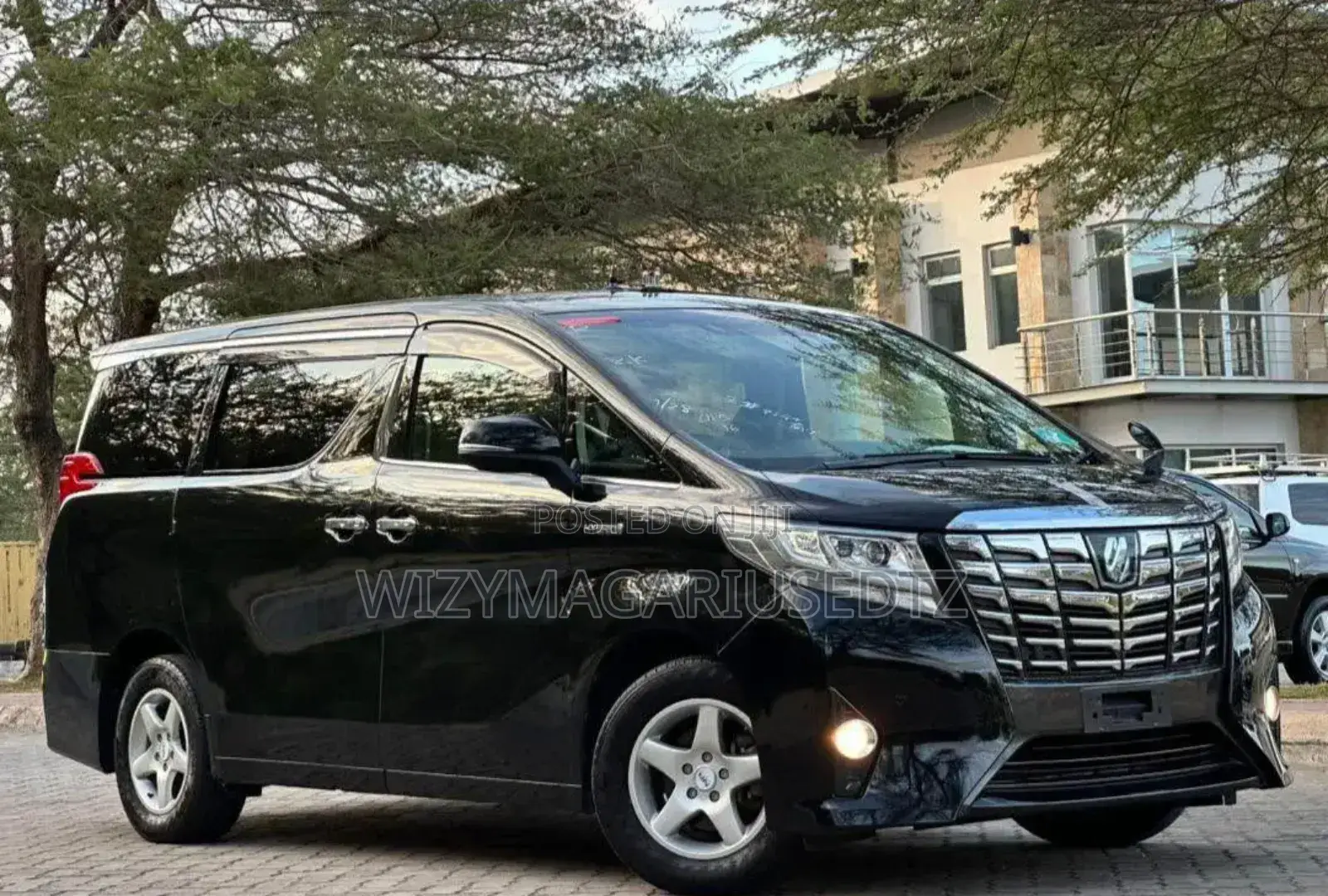 Toyota Alphard 2017 Matt Black