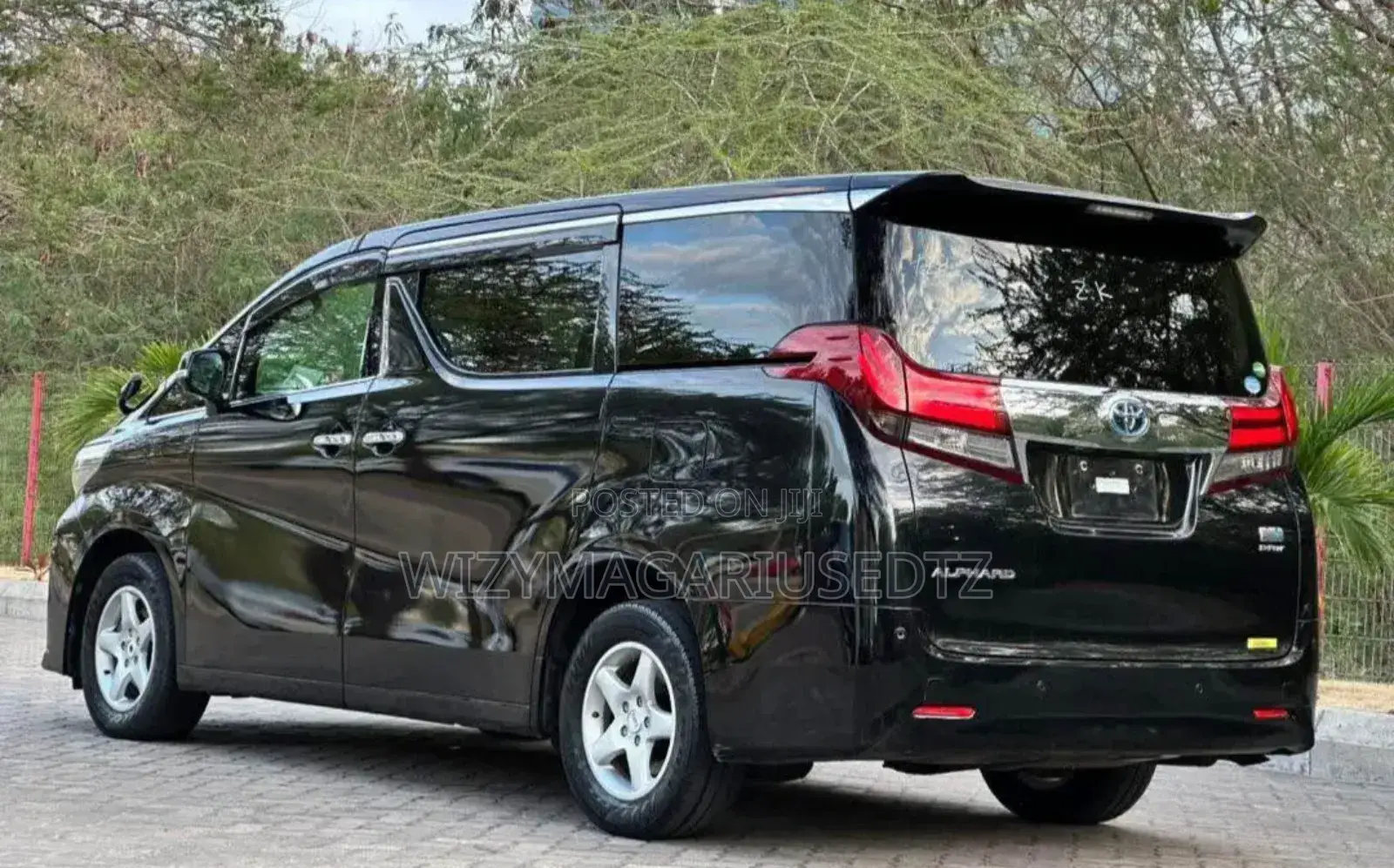 Toyota Alphard 2017 Matt Black