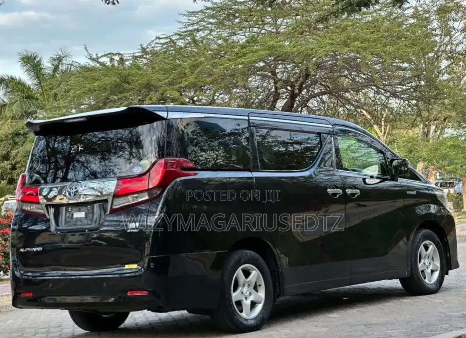Toyota Alphard 2017 Matt Black