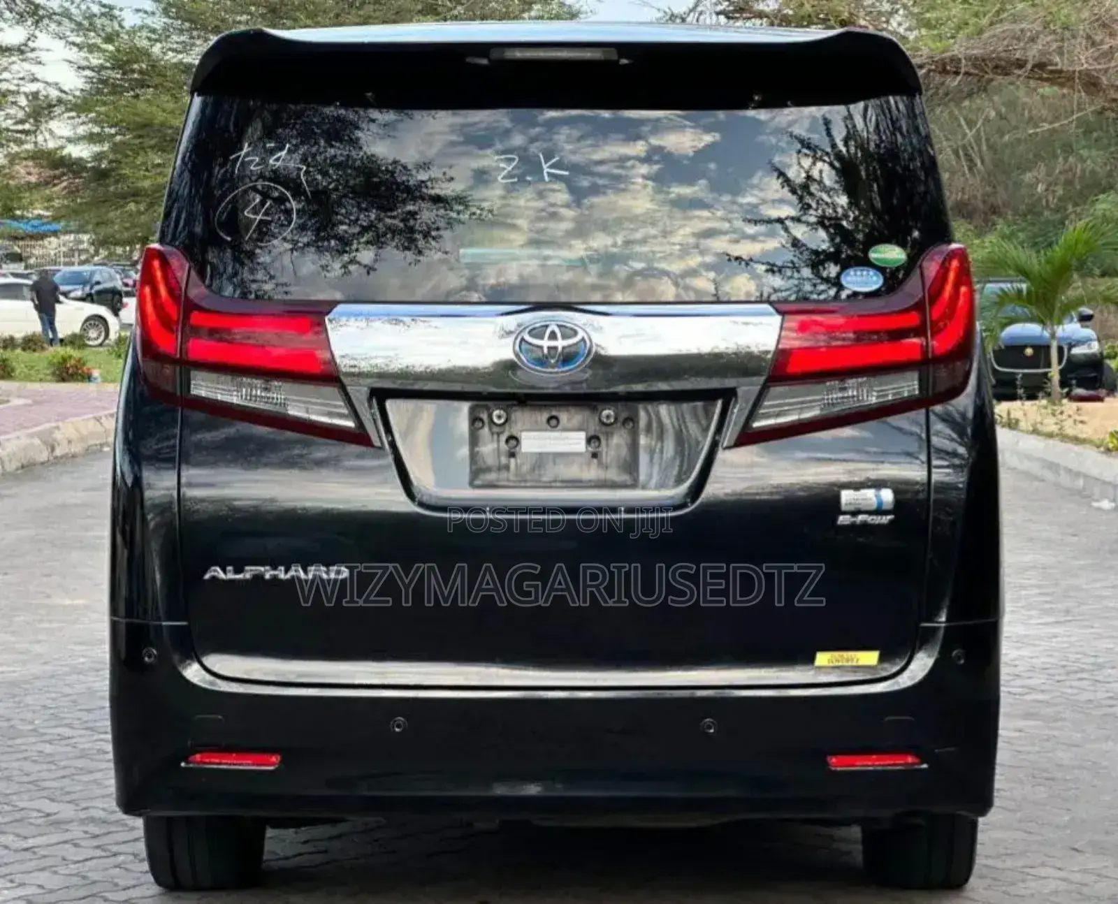 Toyota Alphard 2017 Matt Black