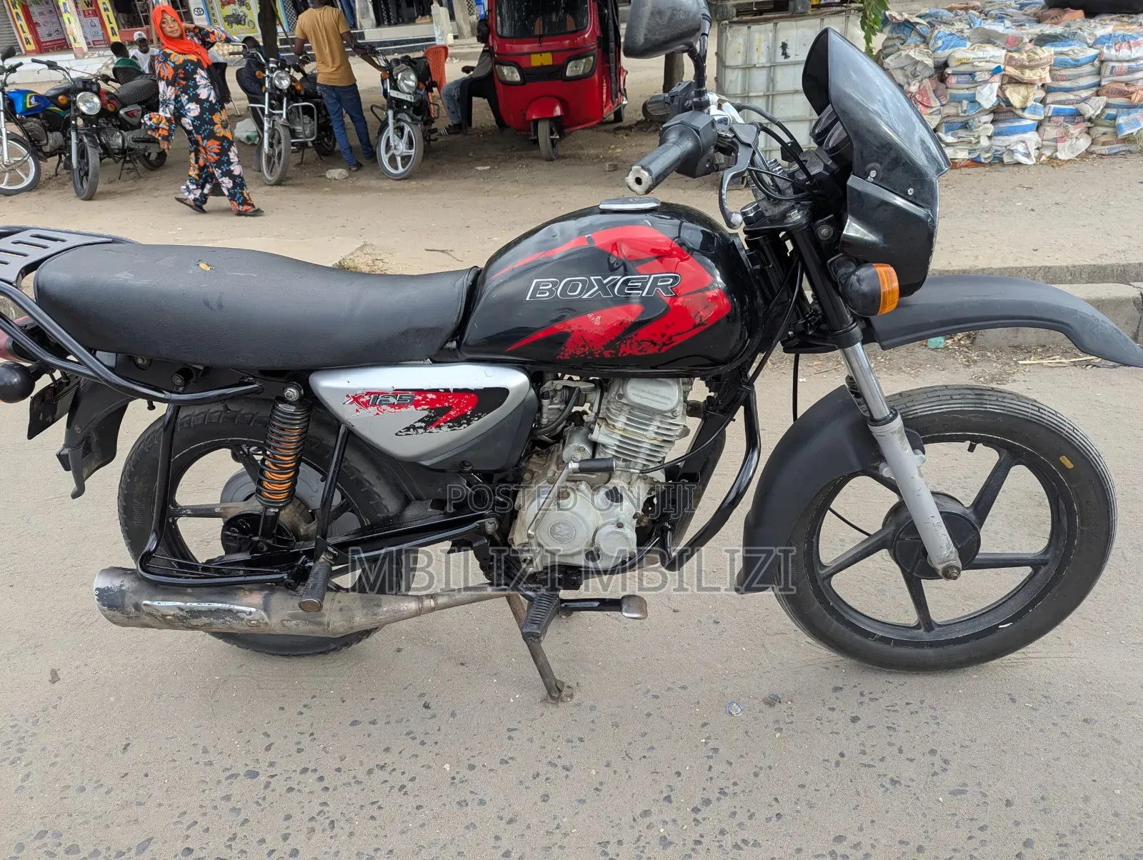 Bajaj Boxer X125 2024 Black