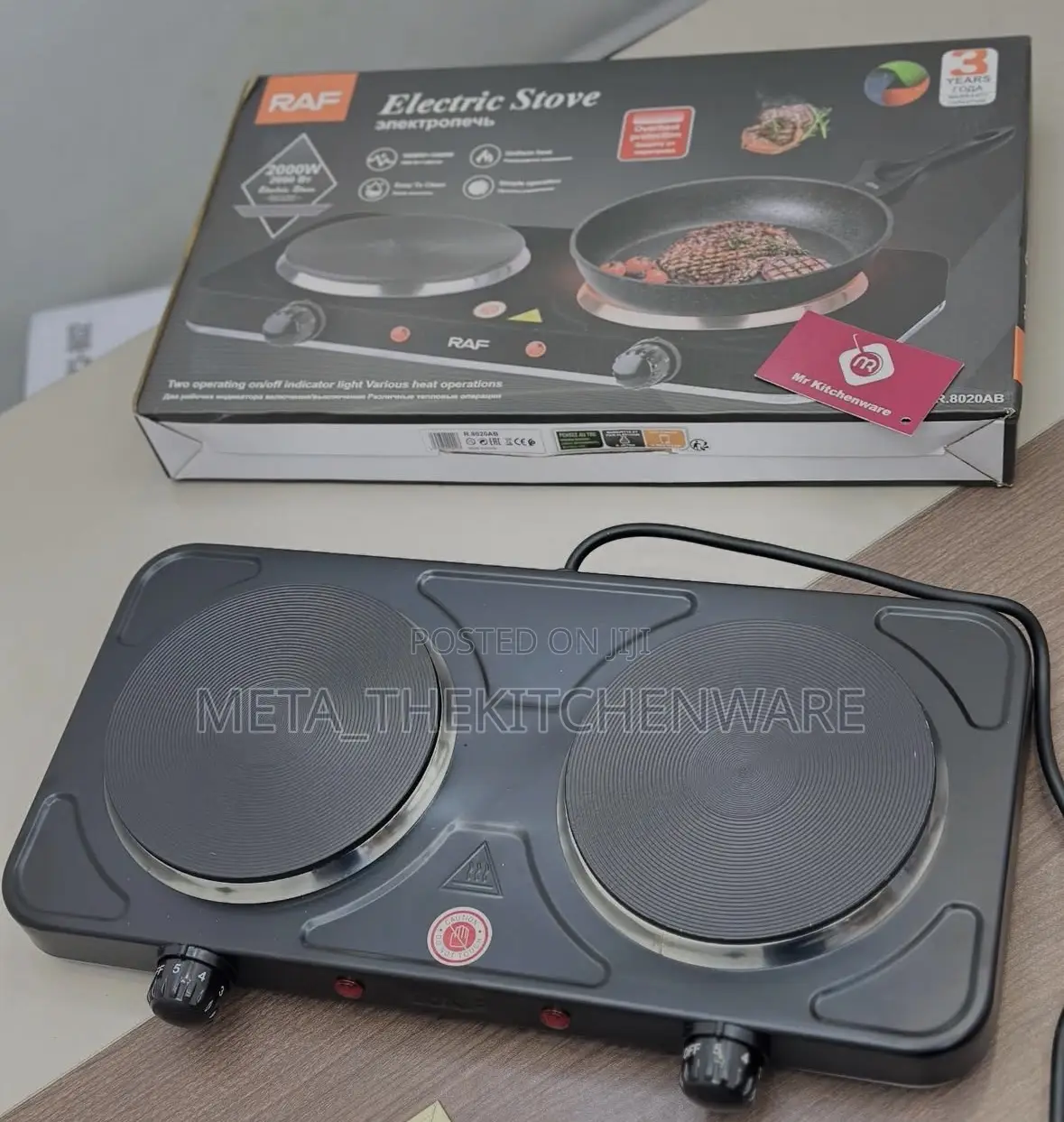 Raf Electric Stove 2000w