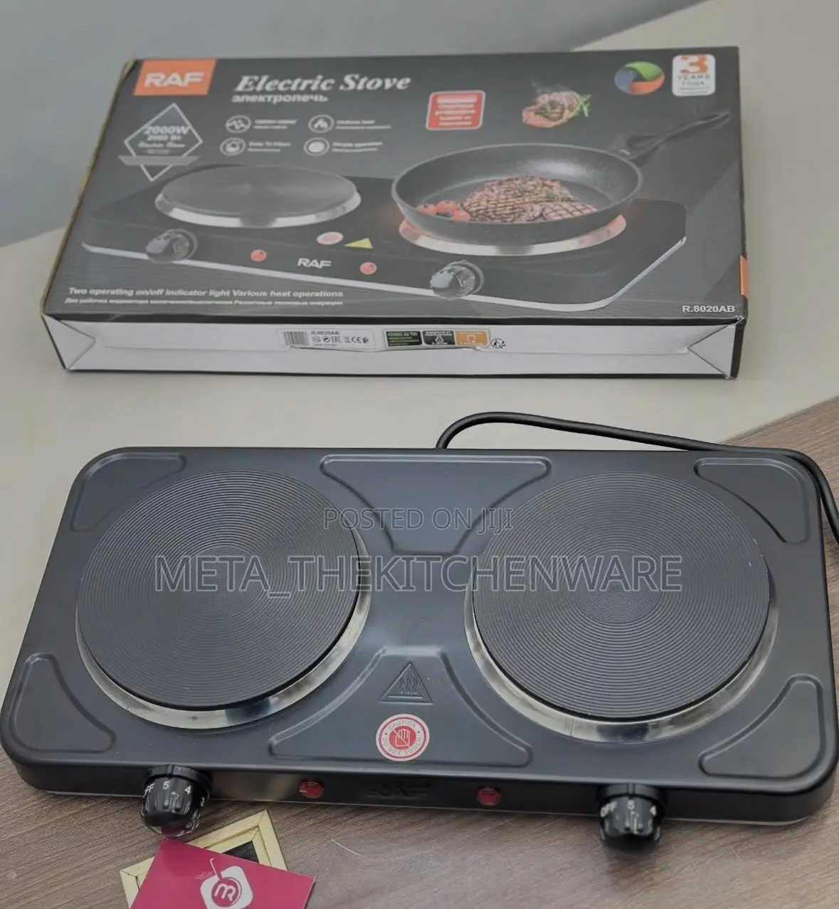 Raf Electric Stove 2000w