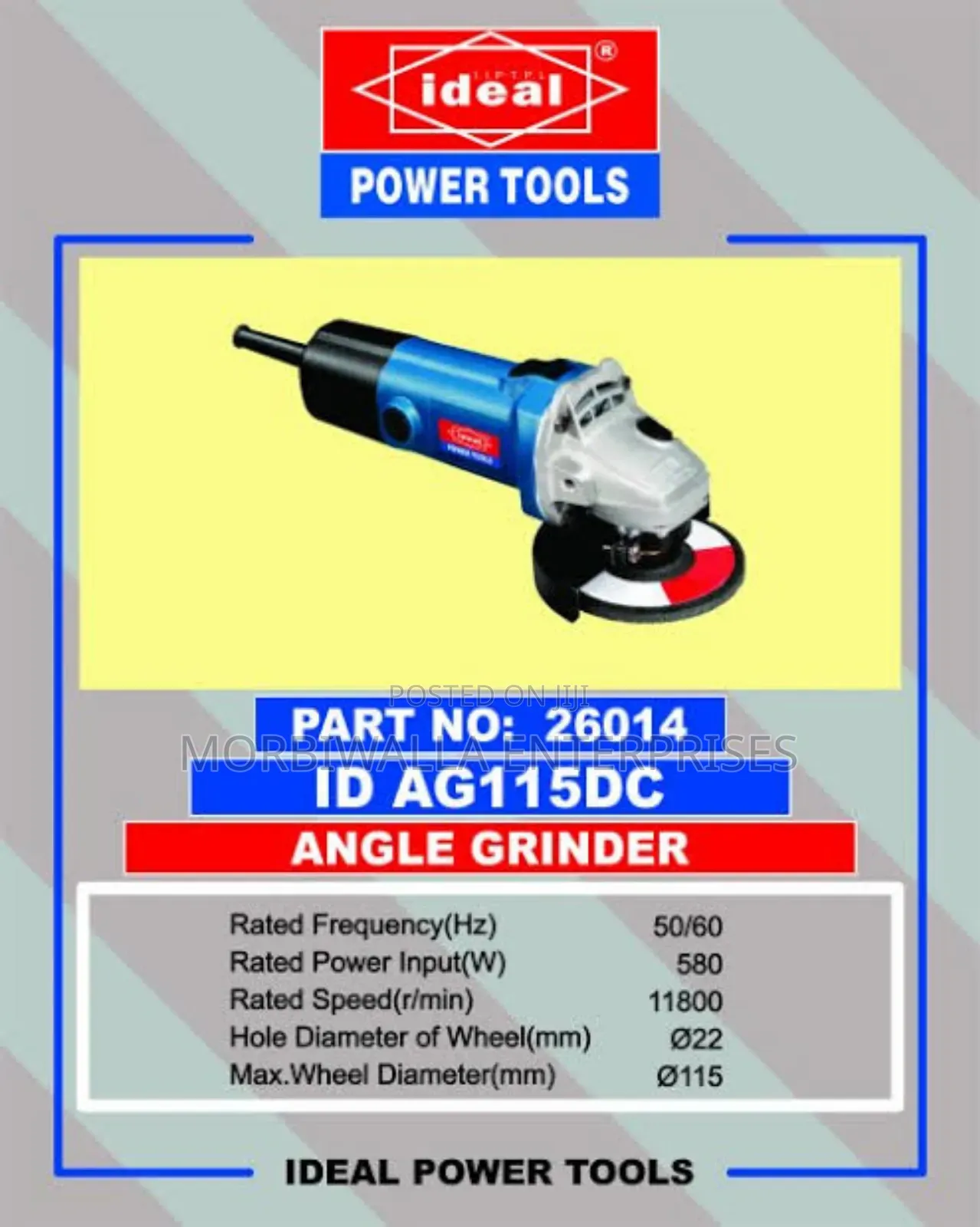Angle Grinder Ag115-Dc