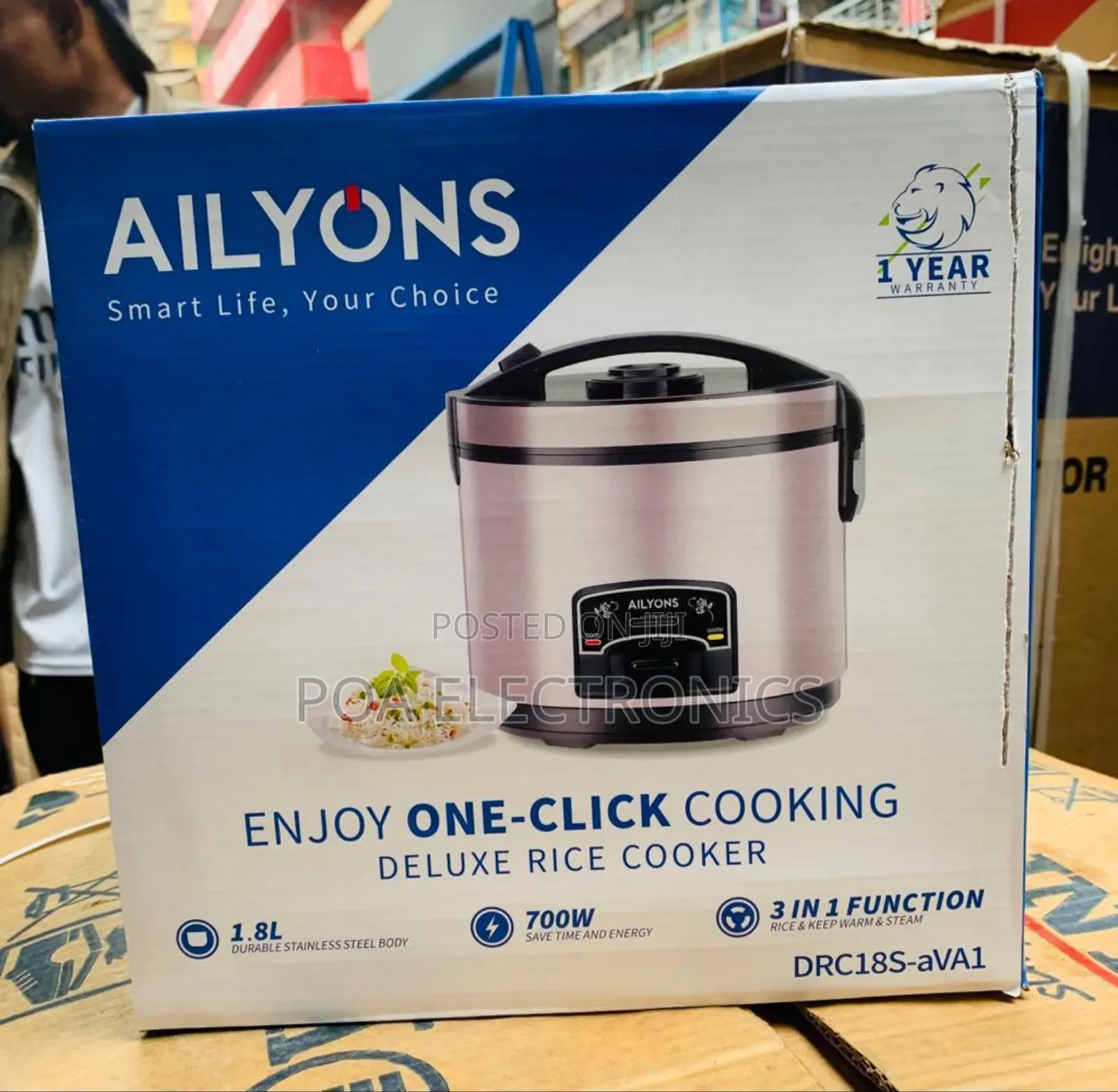 Ailyons Rice Cooker