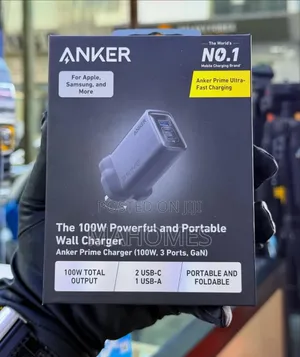 Anker the 100w Powerful and Portable Wall Charger