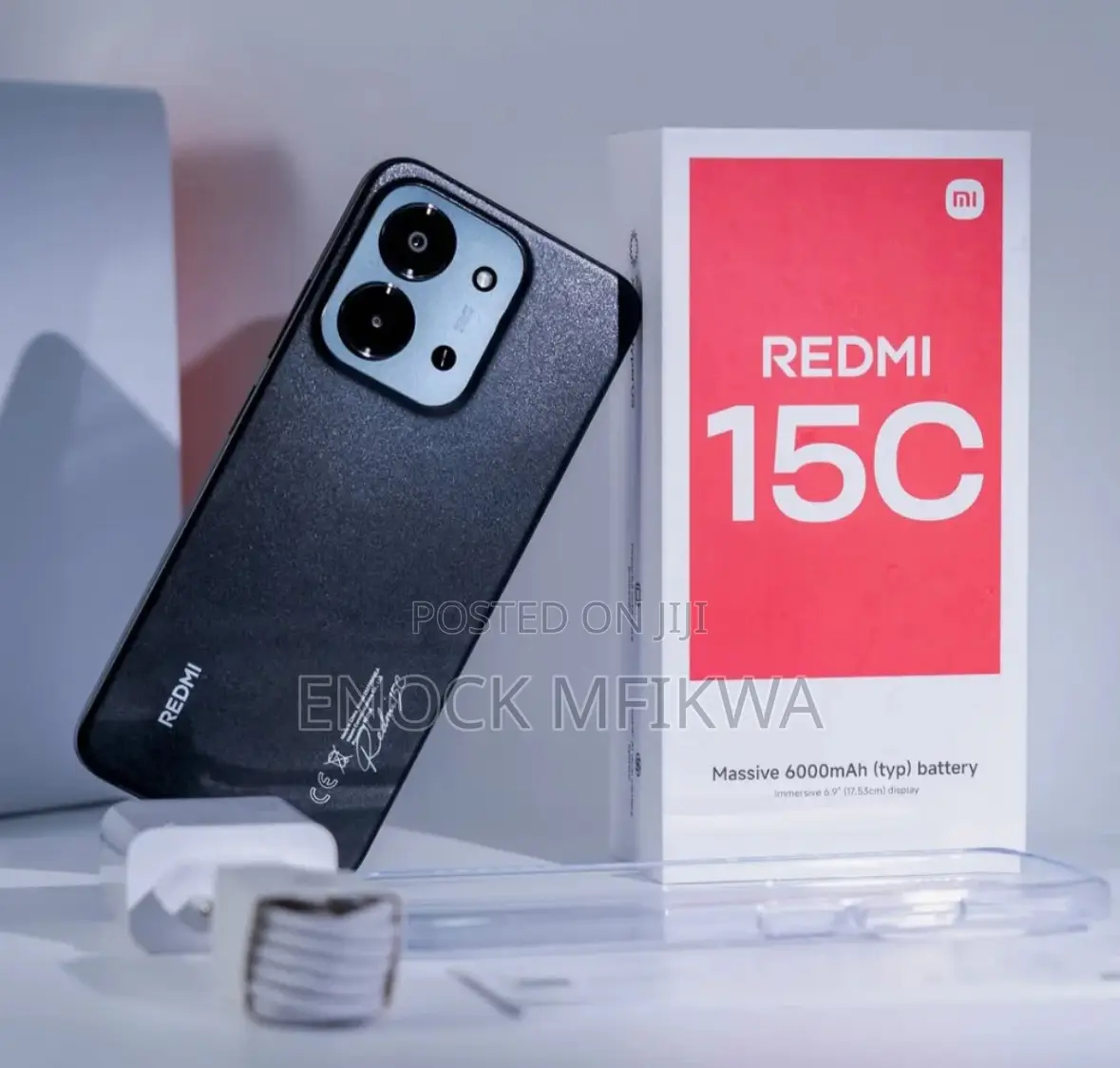 New Xiaomi Redmi 15 5G 256 GB Black