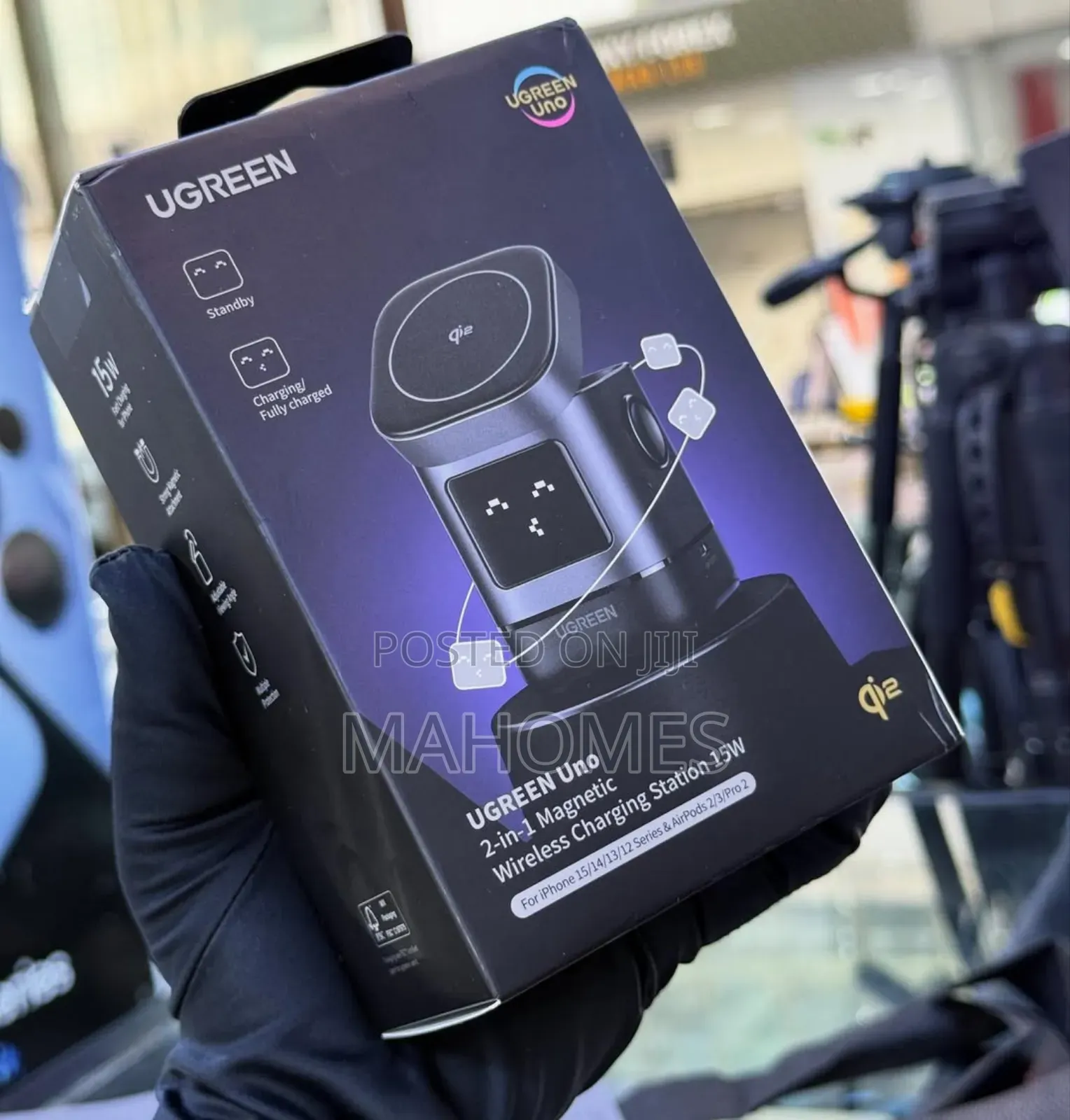Ugreen Uno 2-in -1 Magnetic Wireless