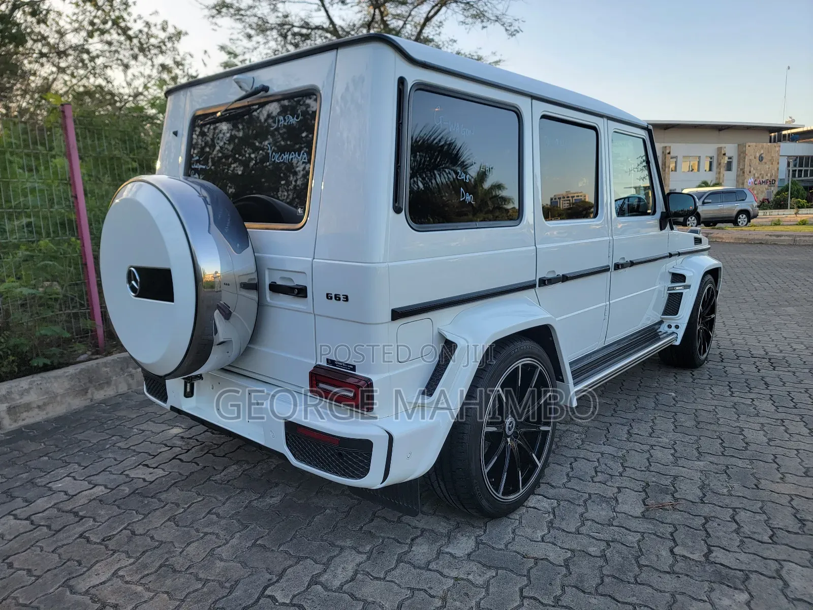 Mercedes-Benz G-Class 2018 White