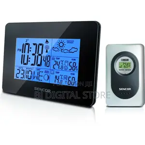 Sws 1500 B Thermometer With Alarm Clock
