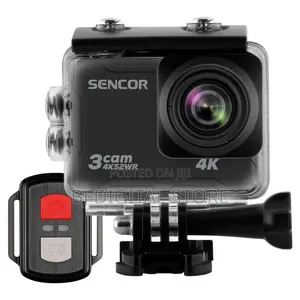 Sencor Action Camera With Accessories Bundle