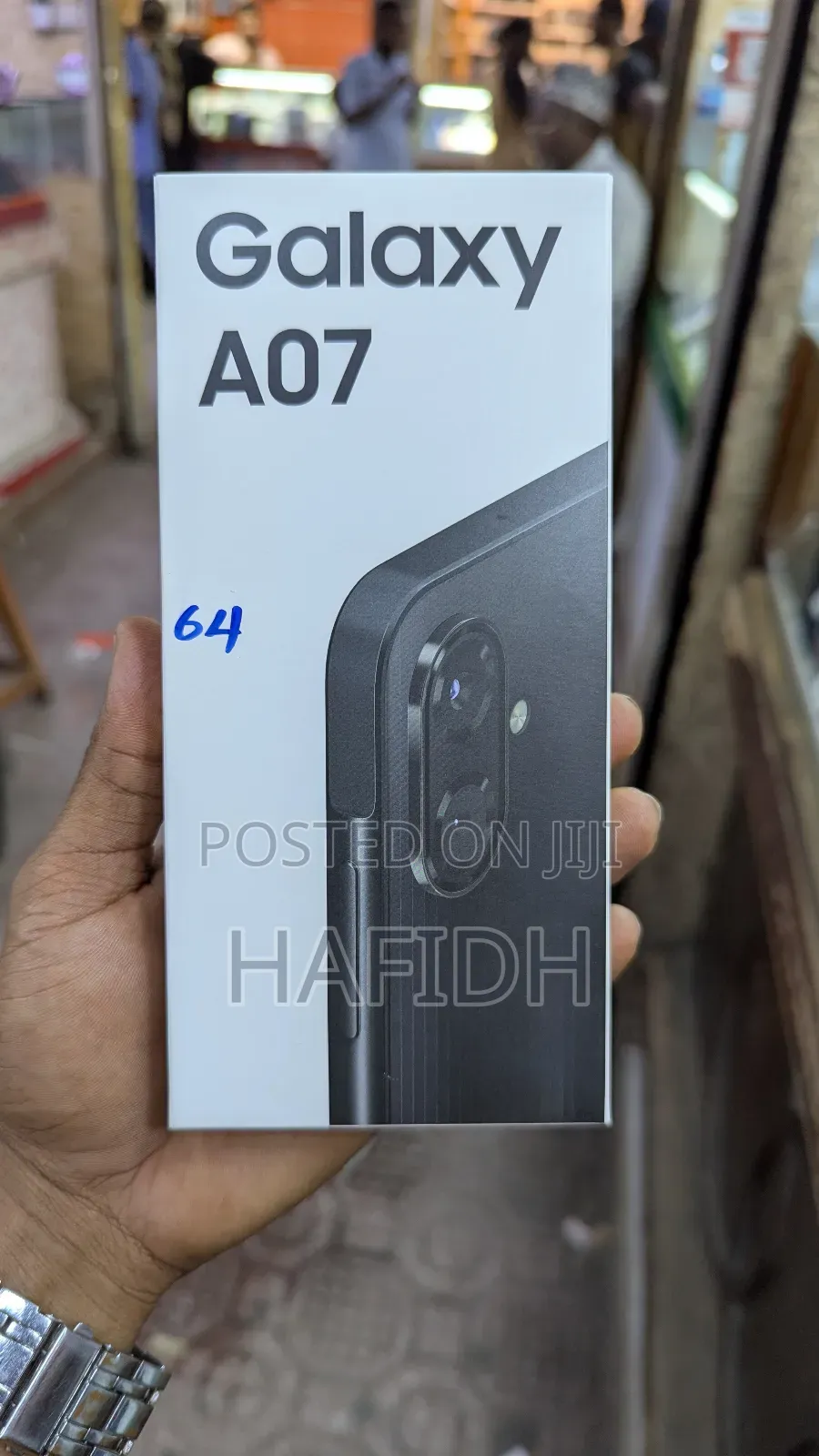 New Samsung Galaxy A07 4G 64 GB Black