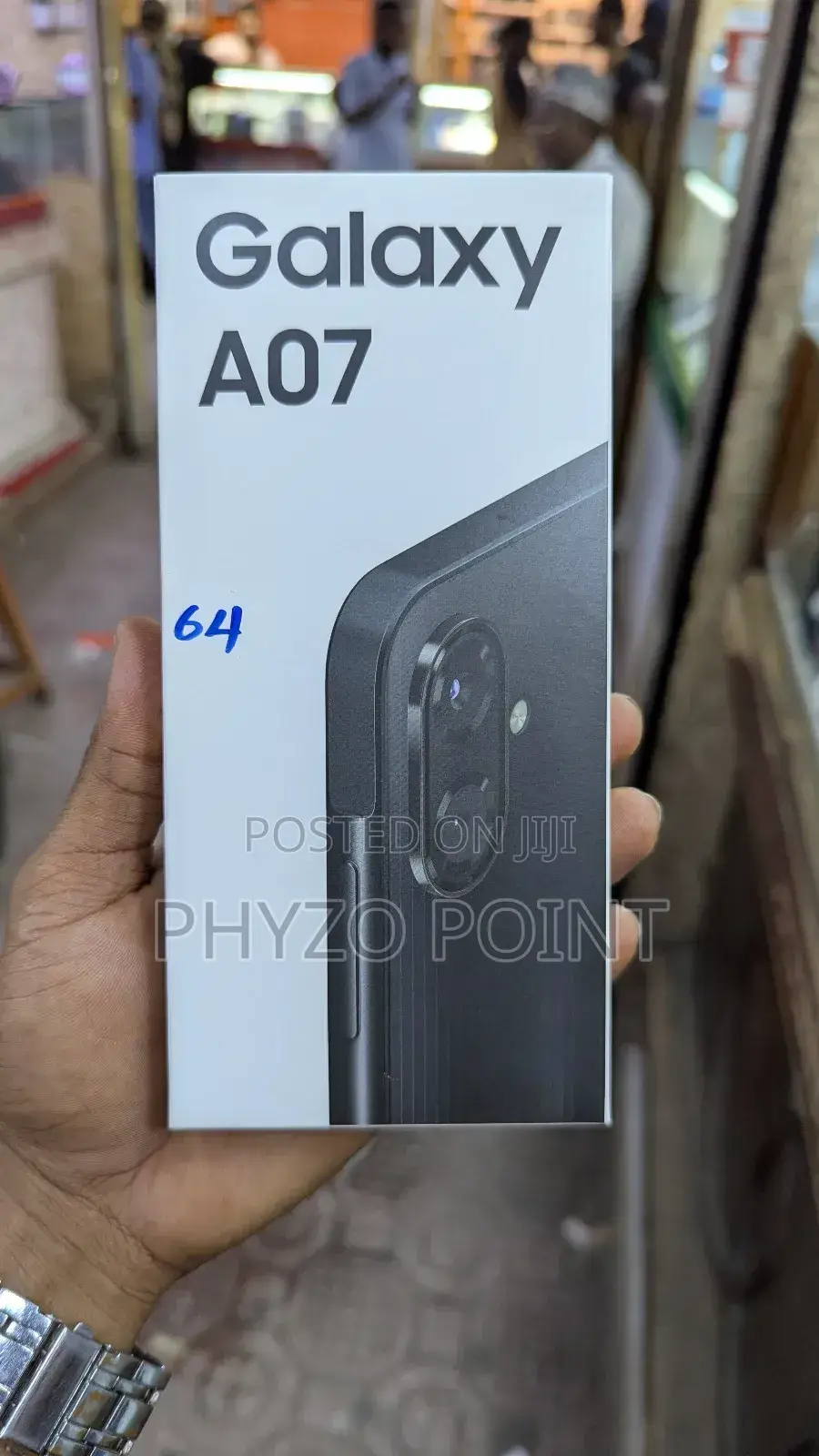New Samsung Galaxy A07 4G 64 GB Black