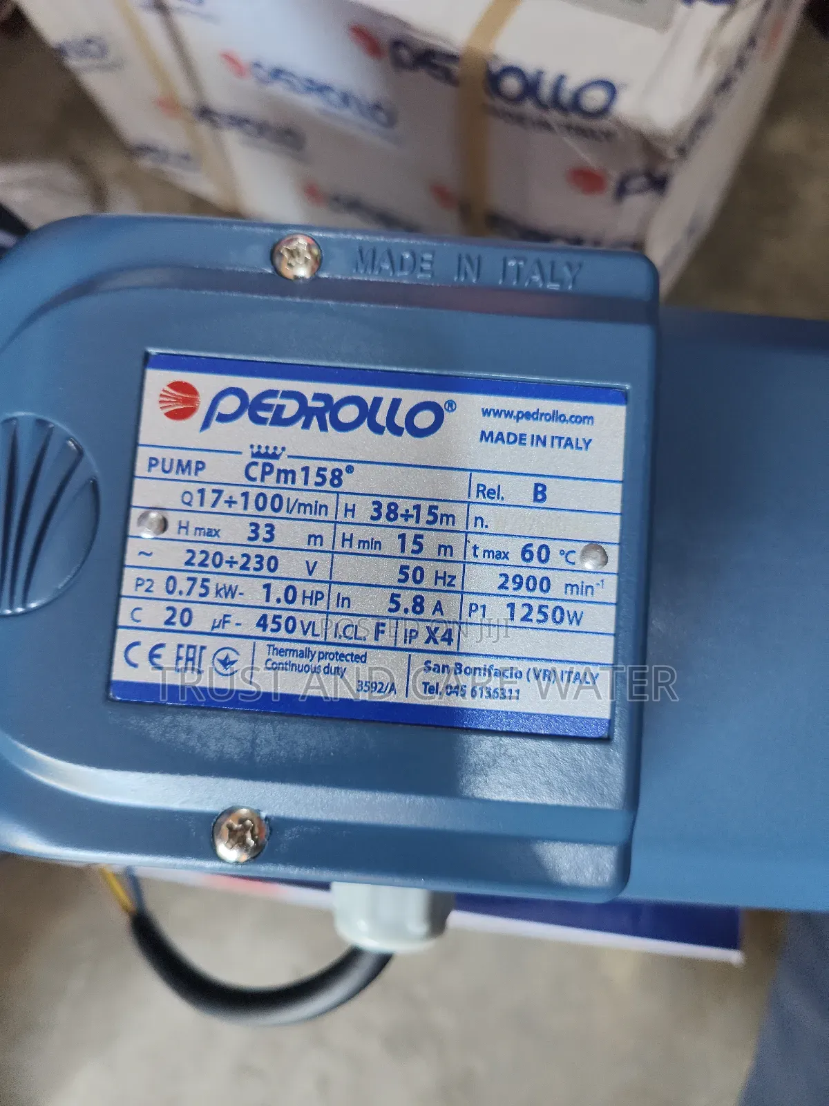 Pedrollo Surface Pump 1hp