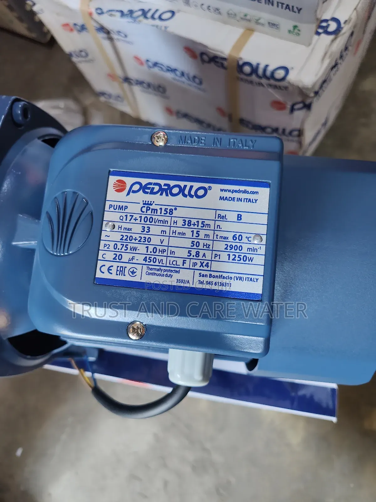 Pedrollo Surface Pump 1hp