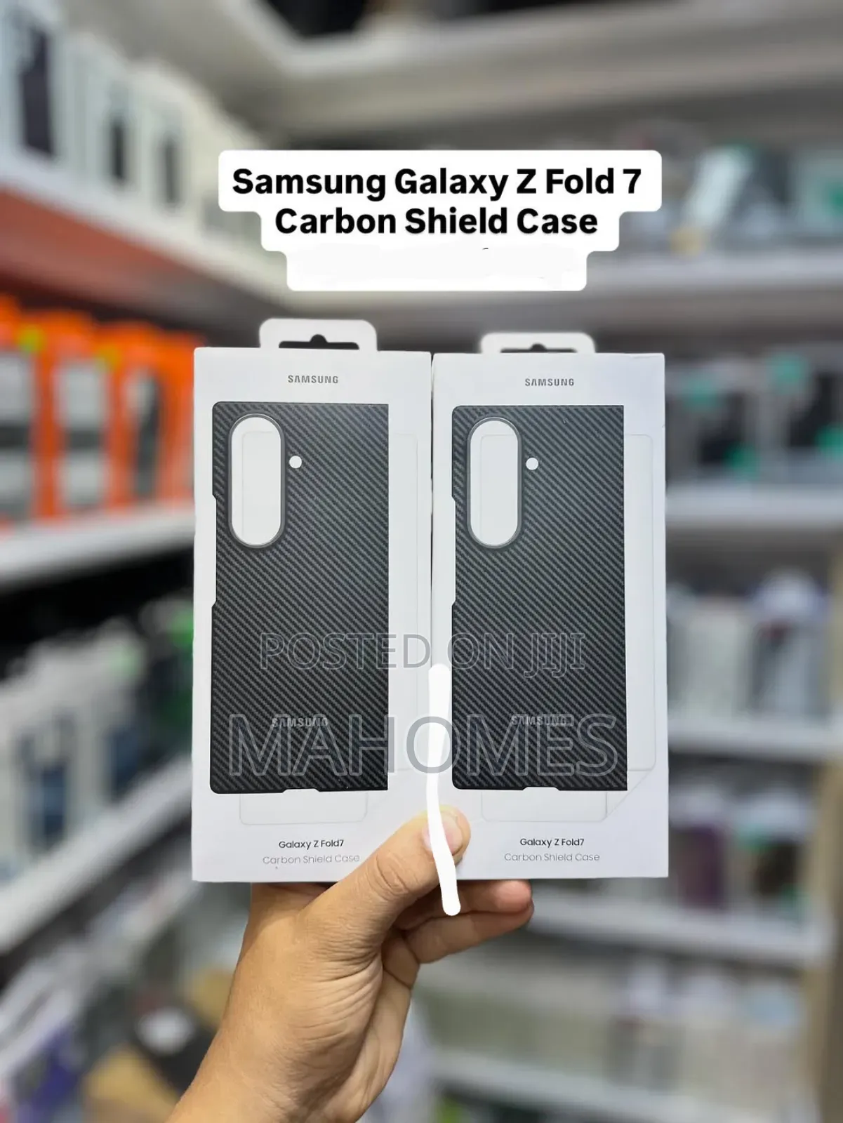 Samsung Galaxy Zfold 7 Carbon Shield Case