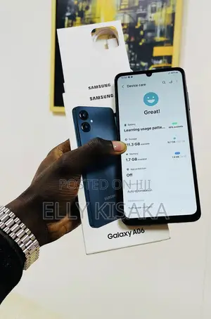 New Samsung Galaxy A06 64 GB Black