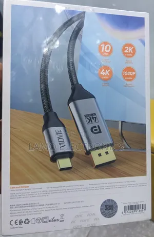 Vidvie Type -C to Dp Cable