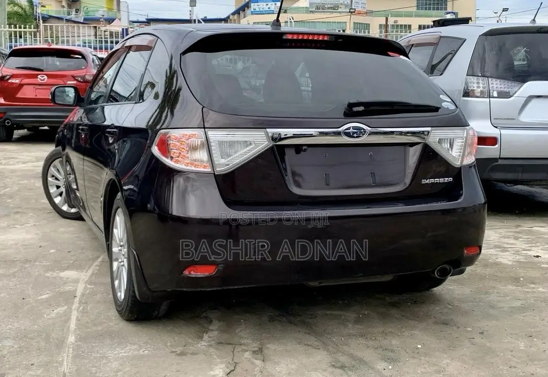Subaru Impreza 2008 Burgundy