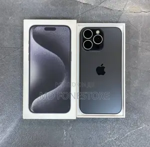 New Apple iPhone 15 Pro Max 256 GB Black