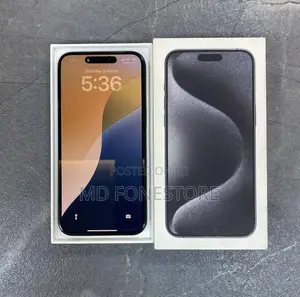 New Apple iPhone 15 Pro Max 256 GB Black