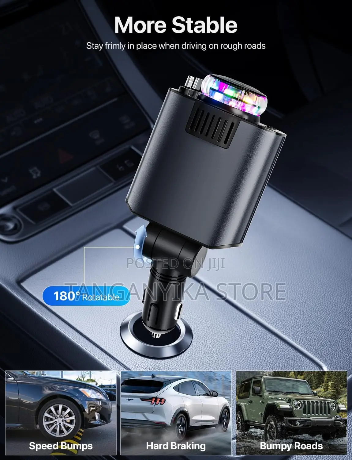 5-in-1 Fragrance Car Charger